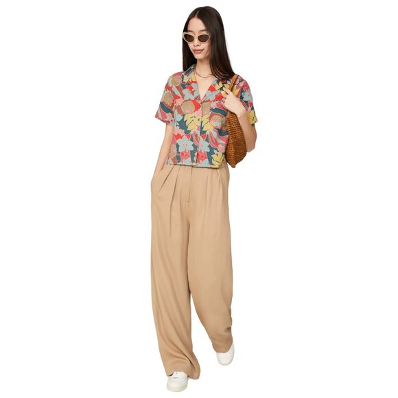 Marine Layer Colorful Floral Button Down Shirt - Picture 2 of 15